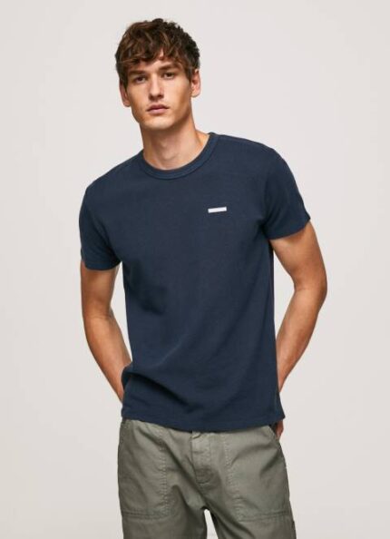 muškarci dulwich vafel pletena pamučna majica Pepe Jeans JZ8H959
