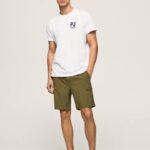 muškarci harvard kaki fergus kratke hlače za kupaći kostim Pepe Jeans JZ8H1141