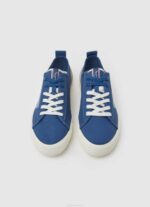 muškarci indigo allen flag vulkanizirane tenisice Pepe Jeans JZ8H1204 - Slika 2