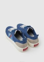 muškarci indigo allen flag vulkanizirane tenisice Pepe Jeans JZ8H1204 - Slika 4