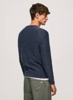 muškarci indigo odaberite žersej sa zaobljenim ovratnikom Pepe Jeans JZ8H858 - Slika 4