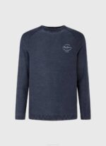 muškarci indigo odaberite žersej sa zaobljenim ovratnikom Pepe Jeans JZ8H858 - Slika 5