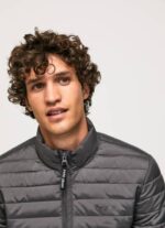 muškarci isprano crno podstavljena perjanica Pepe Jeans JZ8H839 - Slika 3