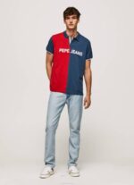 muškarci jarman color block pique polo majica Pepe Jeans JZ8H1082 - Slika 2