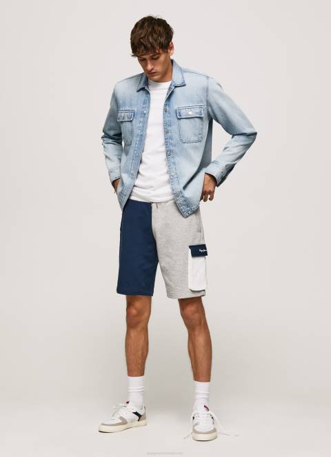 muškarci jarman kratke hlače abel color block Pepe Jeans JZ8H1117 - Slika 1
