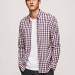 muškarci jarman load dvobojna kockasta košulja Pepe Jeans JZ8H1066