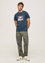 muškarci jarman majica s printom fotografija Pepe Jeans JZ8H954 - Slika 2