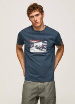 muškarci jarman majica s printom fotografija Pepe Jeans JZ8H954