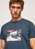 muškarci jarman majica s printom fotografija Pepe Jeans JZ8H954 - Slika 3