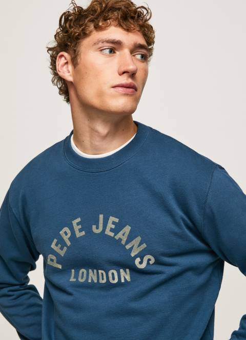 muškarci jarman majica s printom logotipa Pepe Jeans JZ8H900 - Slika 3