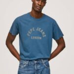 muškarci jarman majica s printom logotipa Pepe Jeans JZ8H951