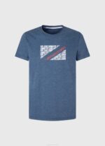 muškarci jarman majica s printom mramornog logotipa Pepe Jeans JZ8H986 - Slika 5