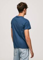 muškarci jarman pamučna majica s logotipom kistova Pepe Jeans JZ8H983 - Slika 4
