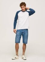 muškarci jarman raglan majica dugih rukava Pepe Jeans JZ8H985 - Slika 2