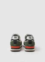 muškarci kaki zelena brit kombinirane tenisice Pepe Jeans JZ8H1185 - Slika 4