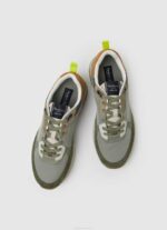 muškarci kaki zelena london pro kombinirane tenisice Pepe Jeans JZ8H1188 - Slika 2