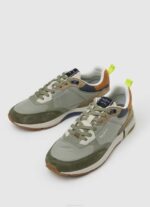 muškarci kaki zelena london pro kombinirane tenisice Pepe Jeans JZ8H1188 - Slika 3