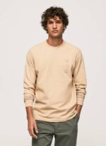 muškarci kamen pamučna majica dugih rukava Pepe Jeans JZ8H913 - Slika 2