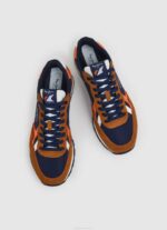 muškarci konjak brit man studio retro tenisice Pepe Jeans JZ8H1176 - Slika 3