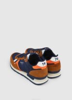muškarci konjak brit man studio retro tenisice Pepe Jeans JZ8H1176 - Slika 4