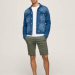 muškarci lijevanje charly uske chino kratke hlače Pepe Jeans JZ8H1130