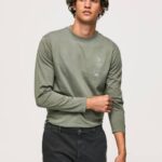 muškarci lijevanje pamučna majica dugih rukava Pepe Jeans JZ8H916