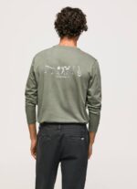muškarci lijevanje pamučna majica dugih rukava Pepe Jeans JZ8H916 - Slika 4
