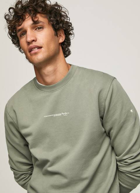 muškarci lijevanje pamučna majica s printom logotipa Pepe Jeans JZ8H908 - Slika 3