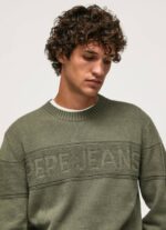 muškarci lijevanje pamučni žersej s okruglim izrezom Pepe Jeans JZ8H856 - Slika 3