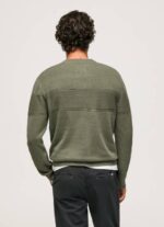 muškarci lijevanje pamučni žersej s okruglim izrezom Pepe Jeans JZ8H856 - Slika 4