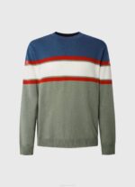 muškarci lijevanje prugasti print pamučni jersey Pepe Jeans JZ8H849 - Slika 5