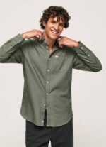 muškarci lijevanje regular fit dobby košulja Pepe Jeans JZ8H1043 - Slika 2