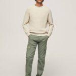 muškarci lijevanje sean regular fit chino hlače Pepe Jeans JZ8H1126