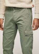 muškarci lijevanje sean regular fit chino hlače Pepe Jeans JZ8H1126 - Slika 3