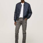 muškarci moderna siva sužene obične traperice Pepe Jeans JZ8H1118