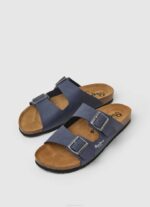 muškarci mornarica duple chicago anatomske sandale Pepe Jeans JZ8H1272 - Slika 3