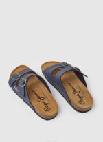 muškarci mornarica duple chicago anatomske sandale Pepe Jeans JZ8H1272 - Slika 4