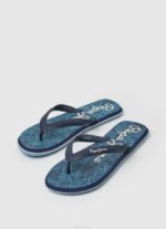 muškarci mornarica japanke za plažu kitova prašuma Pepe Jeans JZ8H1287 - Slika 3