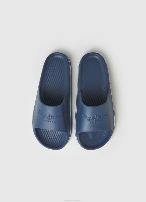 muškarci mornarica japanke za tobogan za plažu Pepe Jeans JZ8H1267 - Slika 2