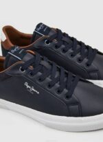 muškarci mornarica kenton court kombinirane tenisice Pepe Jeans JZ8H1243 - Slika 5