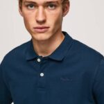 muškarci mornarica majica s logom Pepe Jeans JZ8H1078