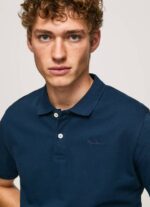 muškarci mornarica majica s logom Pepe Jeans JZ8H1078
