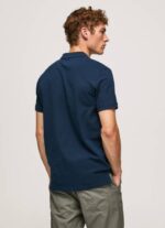 muškarci mornarica majica s logom Pepe Jeans JZ8H1078 - Slika 4