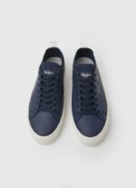 muškarci mornarica yogi kožne čarape tenisice Pepe Jeans JZ8H1222 - Slika 2