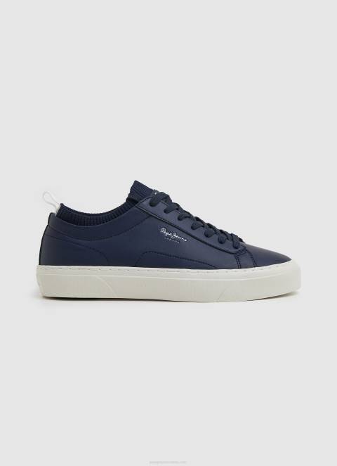 muskarci_mornarica_yogi_kozne_carape_tenisice_pepe_jeans_jz8h1222.jpg muškarci mornarica yogi kožne čarape tenisice Pepe Jeans JZ8H1222 - Slika 1