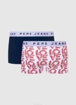 muškarci multi 2 pakiranja rastezljivih pamučnih bokserica Pepe Jeans JZ8H1151 - Slika 2