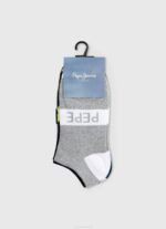 muškarci multi 3 paketa čarapa za gležnjeve Pepe Jeans JZ8H1150 - Slika 3