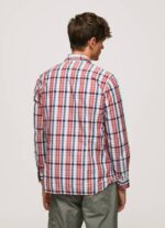 muškarci multi loick kockasta poplin košulja Pepe Jeans JZ8H1067 - Slika 4