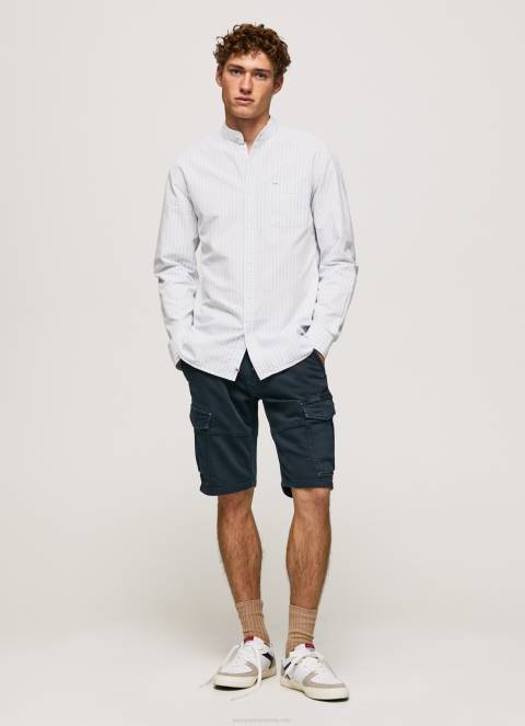 muškarci ozzy leyton oksfordska košulja redovnog kroja Pepe Jeans JZ8H1041 - Slika 2