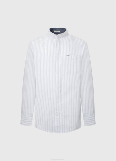 muškarci ozzy leyton oksfordska košulja redovnog kroja Pepe Jeans JZ8H1041 - Slika 5